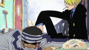Un invité indésirable ! Le repas de Sanji et les obligations de Gyn !