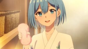 Le beau gosse et le yukata aux ipomées