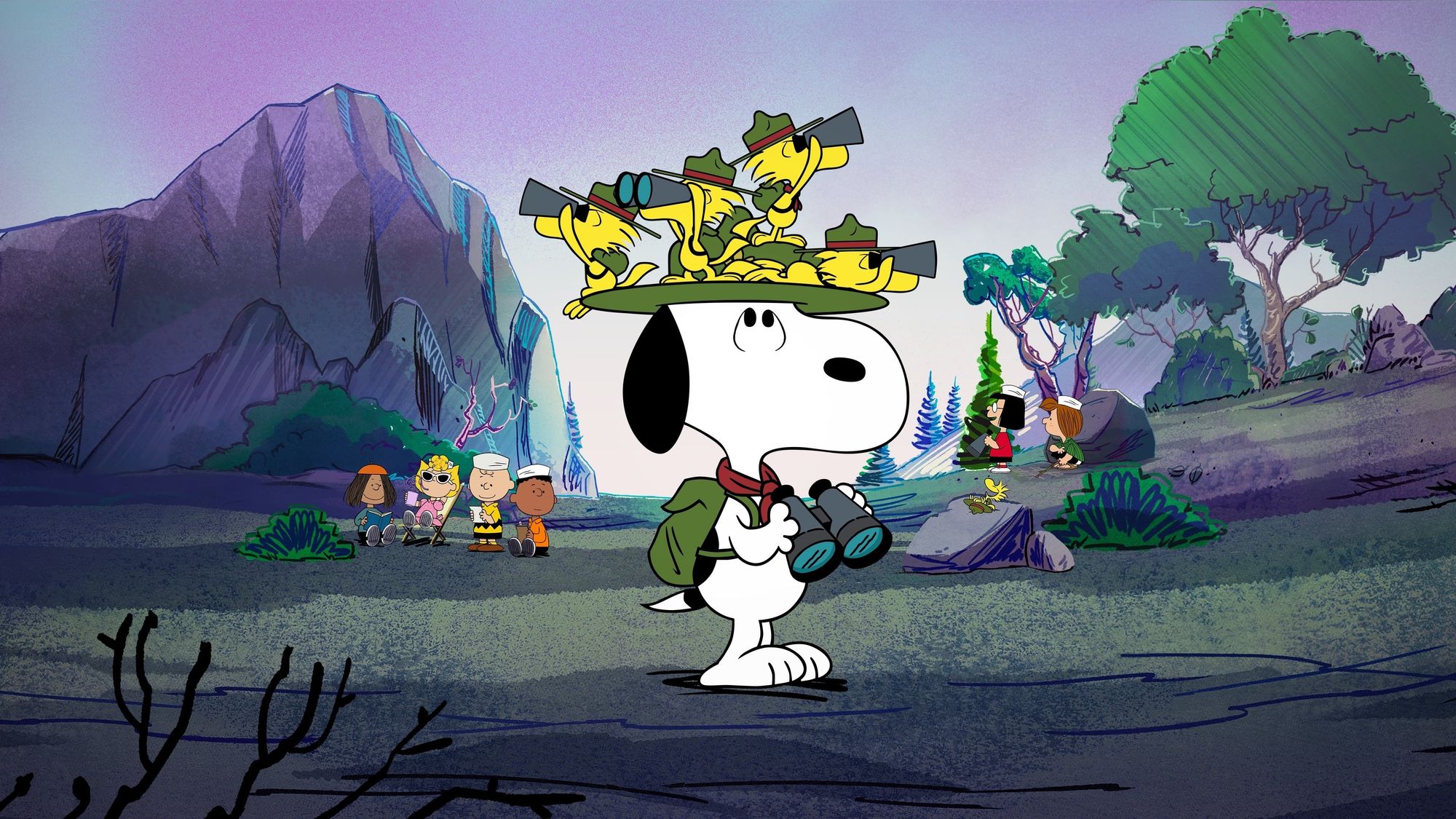 Le camp de vacances de Snoopy